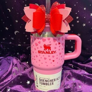 Stanley Pink Heart Tumbler